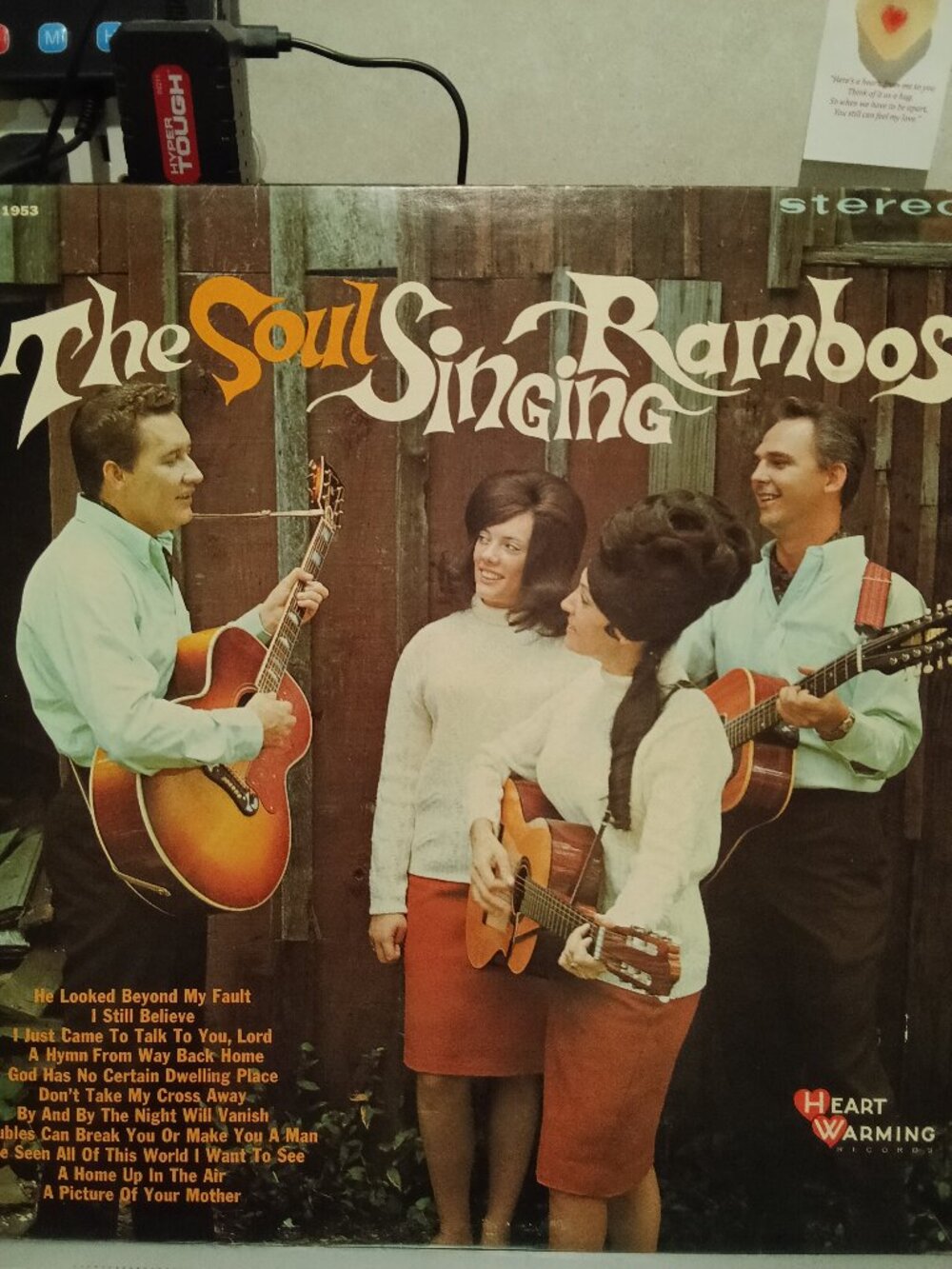 The Soul Singing Rambos Vinyl Record by Heart Warming